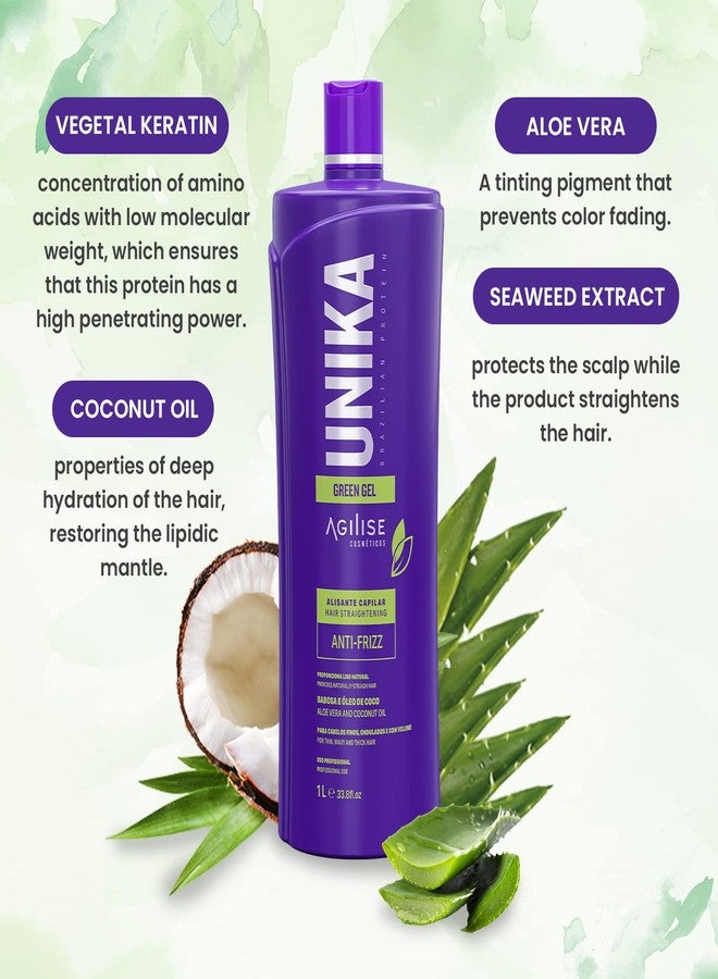 Agilise Unika Brazilian Keratin Hair Treatment – Smoothing and Straightening – Keratin hair treatment straightening | keratina sin formol para alisar el pelo | Queratina para alisar el cabello - Image 5