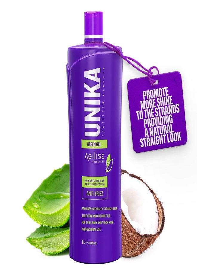 Agilise Unika Brazilian Keratin Hair Treatment – Smoothing and Straightening – Keratin hair treatment straightening | keratina sin formol para alisar el pelo | Queratina para alisar el cabello - Image 1