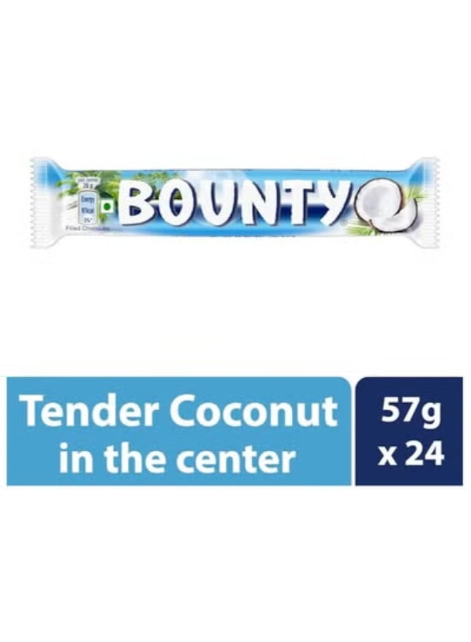 Bounty Coconut Milk Chocolate - (24x57g) - Image 4