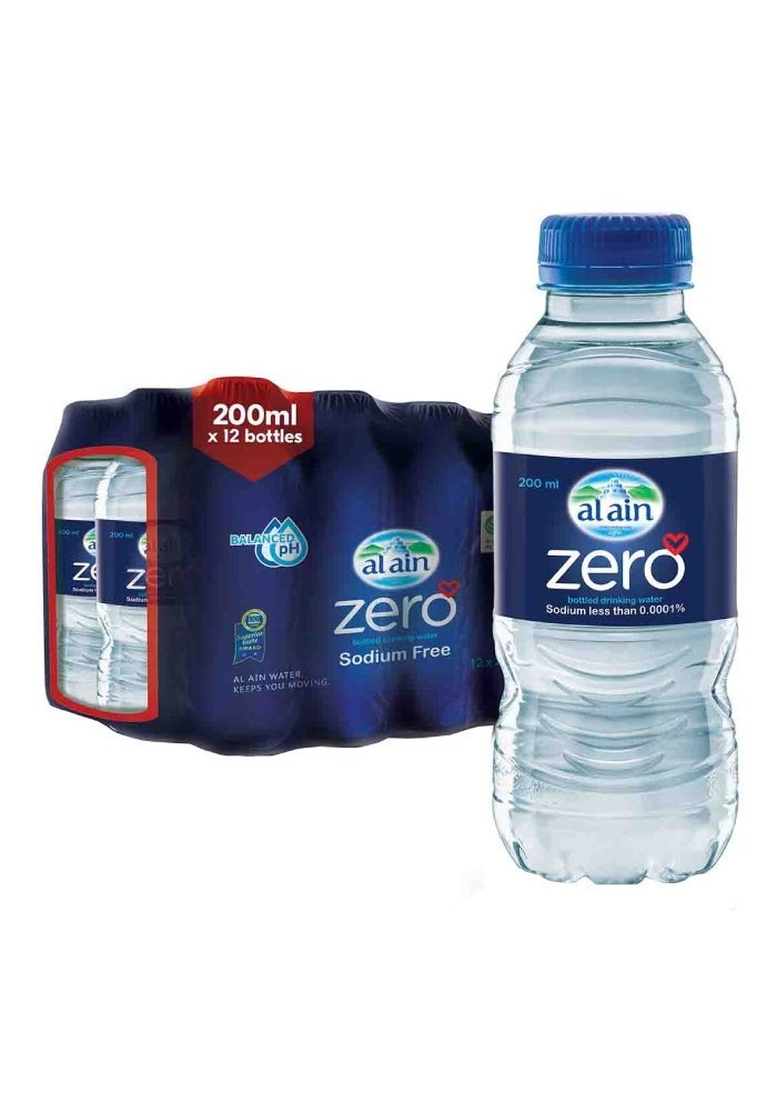Al Ain Sodium Free Water 200ml Pack of 12