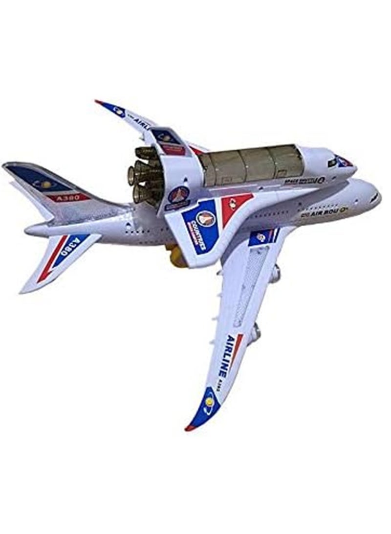 Space Shuttle and Airbus 2in1 toy vehicle with extendable wings - Image 3
