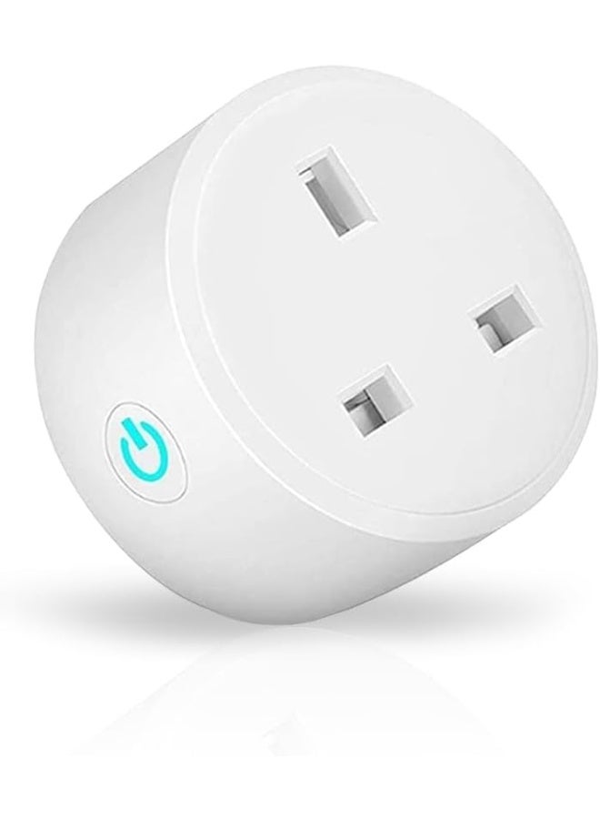 Blazon 1 PACK Zigbee Smart Plug, 16A Smart Outlet Plug Socket Compatible with Alexa, Smart Life & Tuya APP Wireless Remote Control, with Remote Control & Voice Control, Power Measure, Timer Function, Zigbee Hub Required - Image 1