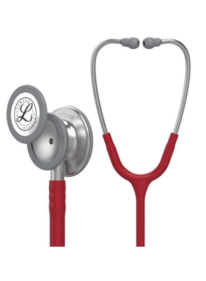 ليتمان سماعة طبية ليتمان كلاسيك 3 - 5627 - لون عنابى - Image 2