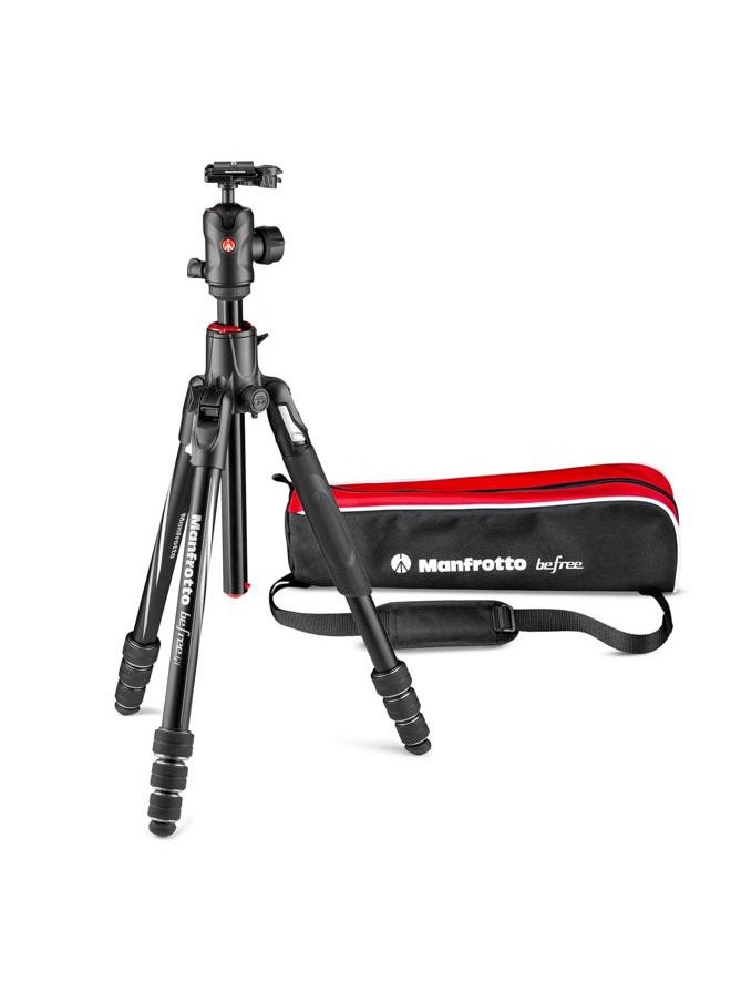 Manfrotto Befree GT XPRO 4-Section Aluminum Travel Tripod with MH496 Ball Head  - Image 1