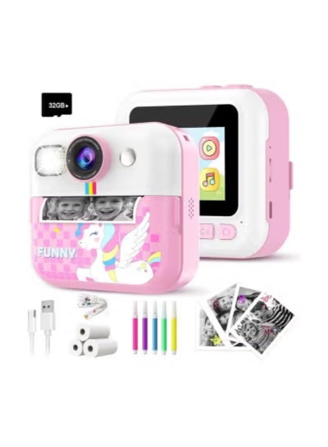 cp02 Cp02 Kids Instant Print Digital Camera 32GB