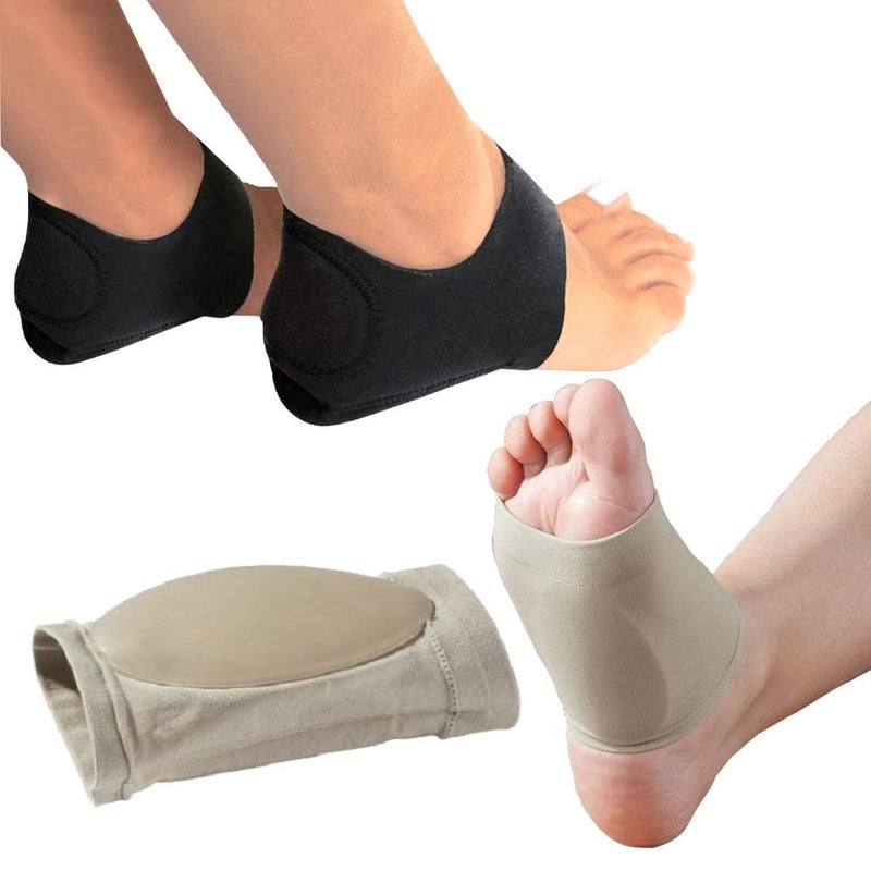 MEDIZED MEDIZED® Plantar Fasciitis Therapy Wrap Heel Foot Pain Arch Support Ankle Brace Insole Orthotic (Universal Size)  - Image 1