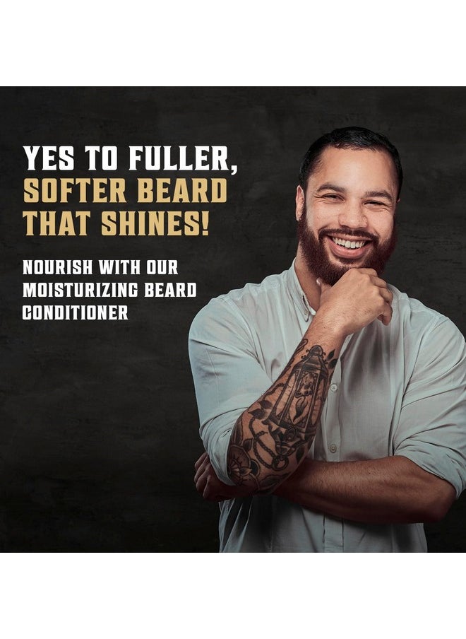 Viking Revolution Beard Wash And Beard Conditioner For Men With Argan Oil And Jojoba Oil - Beard Softener And Strengthener Beard Care Beard Shampoo And Conditioner With Ginseng Root (5Oz, Palo Santo)  - Image 4