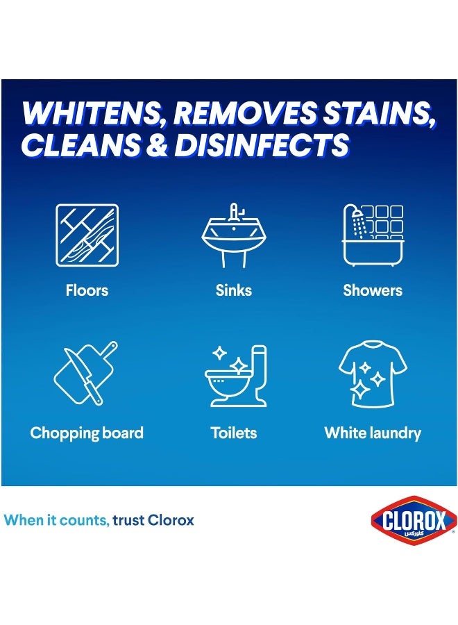 Clorox Liquid Bleach 1.89L, Floral Scent - Image 4
