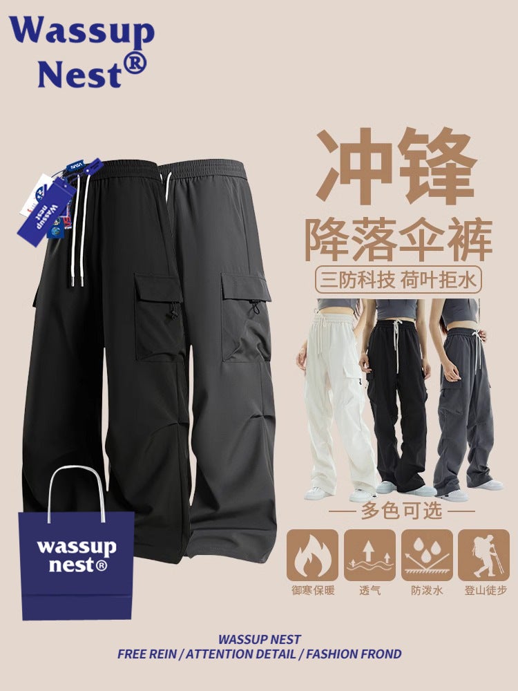 Wasuup Men'S And Women'S Soft Shell Charge Pants Early Season Fashion Men'S And Women'S Paratroopers Crock Pants - Image 4