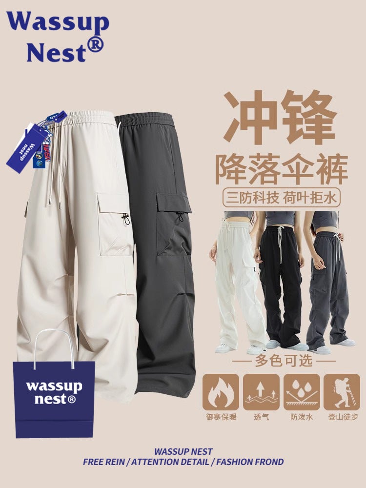 Wasuup Men'S And Women'S Soft Shell Charge Pants Early Season Fashion Men'S And Women'S Paratroopers Crock Pants - Image 3