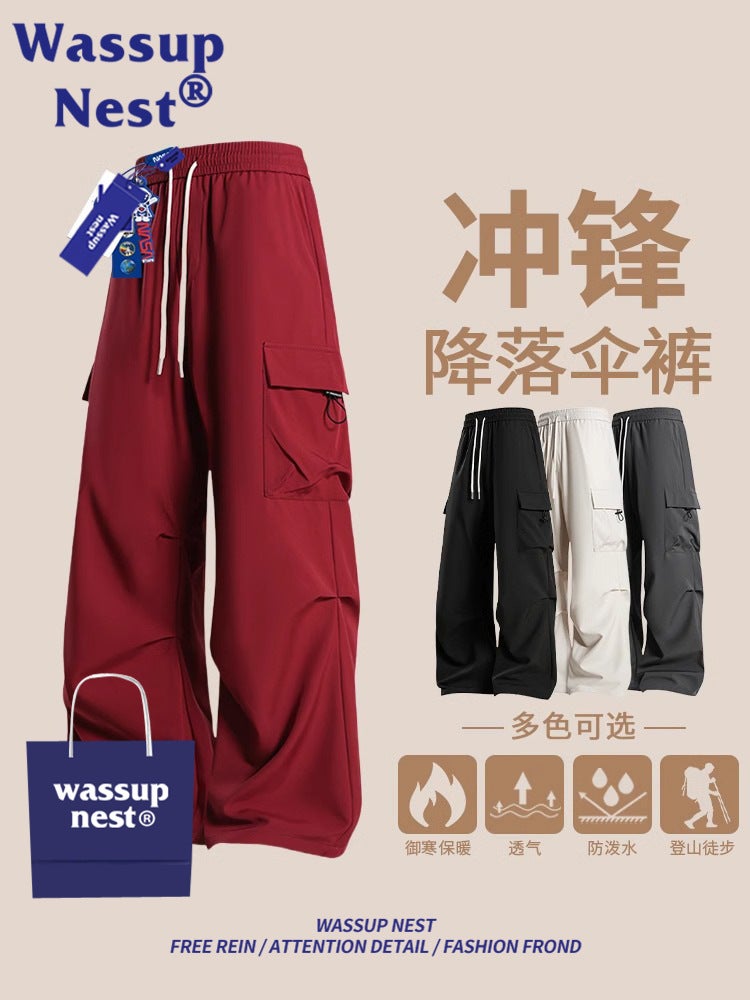 Wasuup Men'S And Women'S Soft Shell Charge Pants Early Season Fashion Men'S And Women'S Paratroopers Crock Pants - Image 5