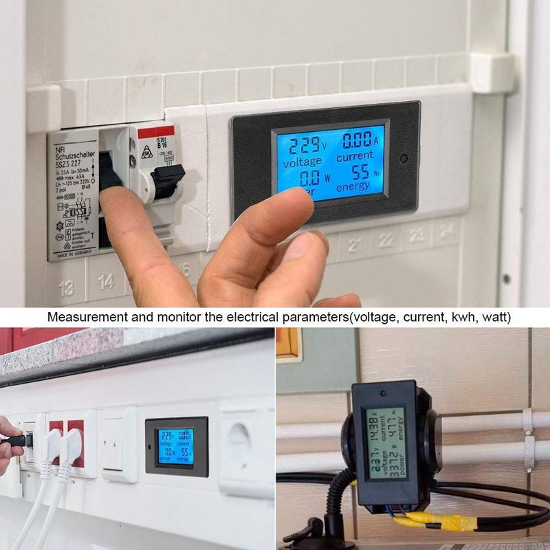 Ac Power Meter 100A Digital Current Voltage Energy Monitor 80 260V Multimeter - Image 5