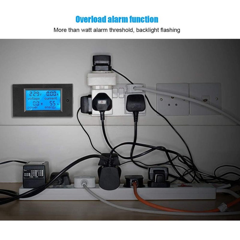 Ac Power Meter 100A Digital Current Voltage Energy Monitor 80 260V Multimeter - Image 3