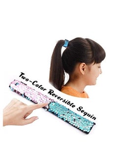 Alissa 24pcs Slap Bracelet,Kids Squin Bracelet Mermaid Bracelet Flip Wristband Bracelet Kids Birthday Party Favors Supplies  - Image 3