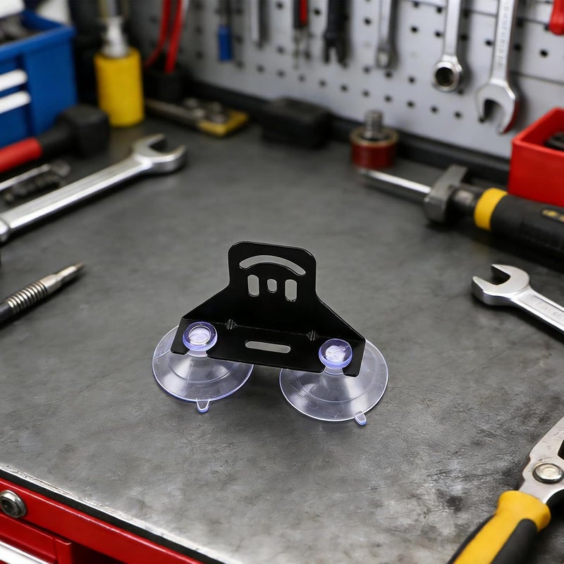1 Set Car Hood Light Bar Bracket with Suction Cups - Universal Mounting Bracket for Front Bumper Lights - Car Lighting Setup Parts - Image 5