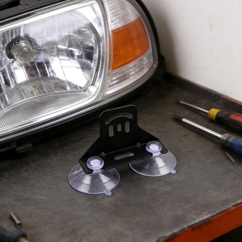 1 Set Car Hood Light Bar Bracket with Suction Cups - Universal Mounting Bracket for Front Bumper Lights - Car Lighting Setup Parts - Image 4