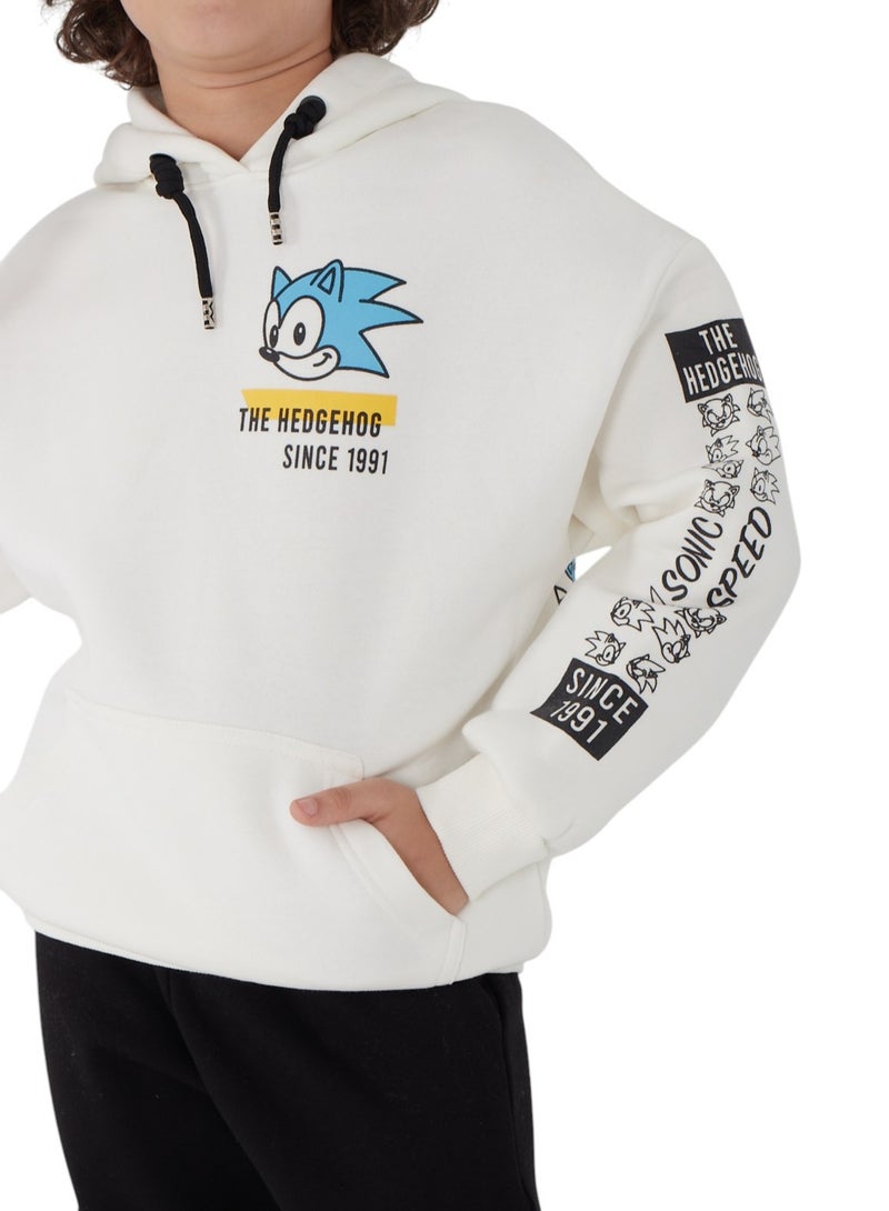 تشويس بيجامة شتوي ملتون ولادي "سونيك"  راحة ودافئة لطفلك في فصل الشتاء كود 208 - Image 3