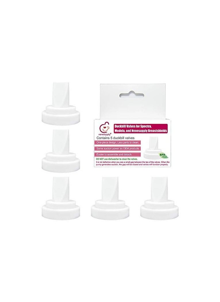 NENESUPPLY Compatible duckbill valves with pump parts 5 counts  - Image 1