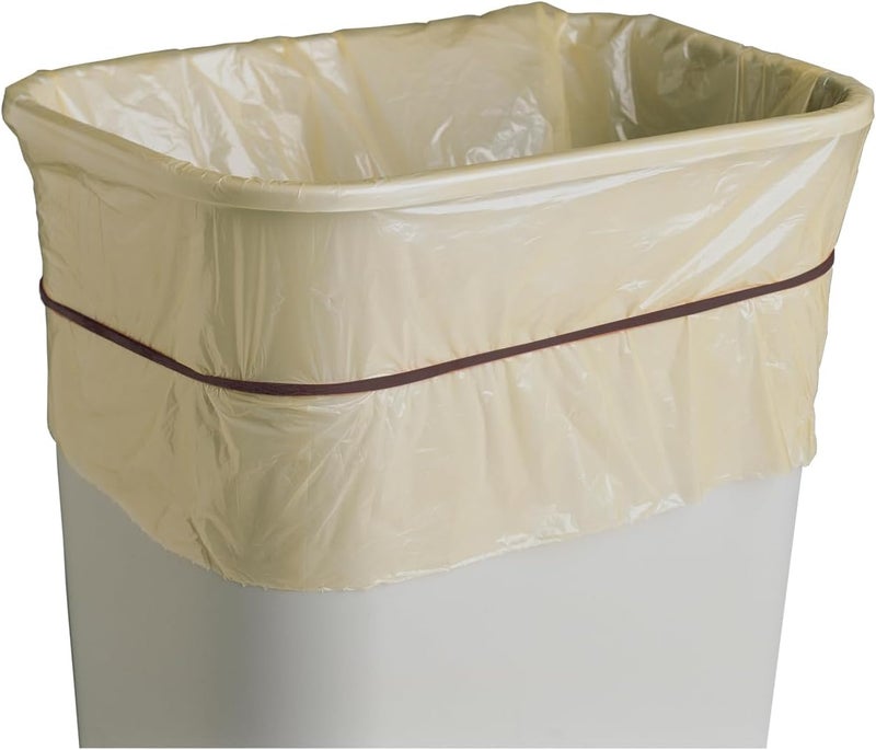 Alliance Rubber Company Can Bandz - 50 Count Black Elastic Bands for Wastebasket Liners - Image 3