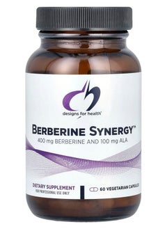 designs for health Berberine Synergy™ 60 Vegetarian Capsules 