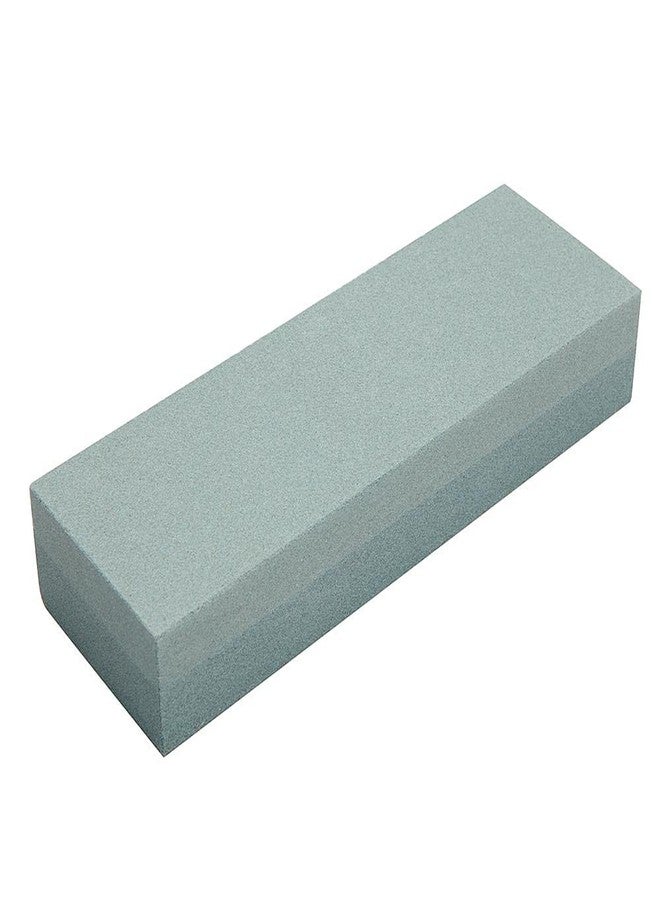 Bora 6-Inch Green Silicon Oxide Sharpening Stone. 2 Sided Fine/Course for Sharpening - Image 1