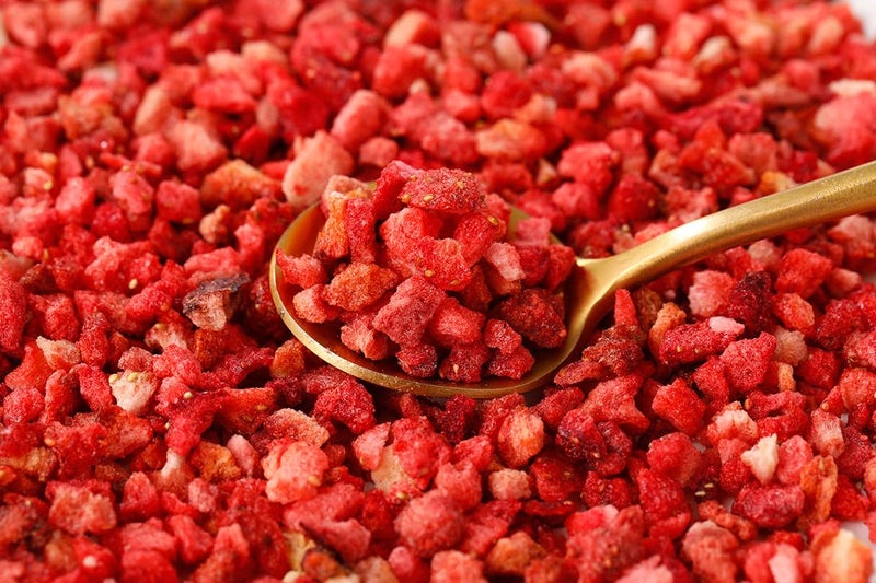 ULTHMOK Premium Freeze Dried Strawberries Pieces 6.5 Oz/185g,Frozen Dried Strawberry,100% Natural & No Additives. - Image 4
