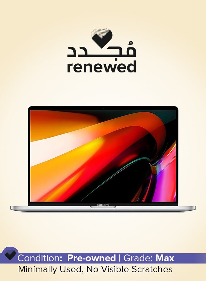 Apple Renewed - MacBook Pro 2019 Laptop With 16-Inch Display,Core i9 Processor/Octa Core/32GB RAM/512GB SSD/4GB Radeon Graphics/macOS English Silver - Image 1