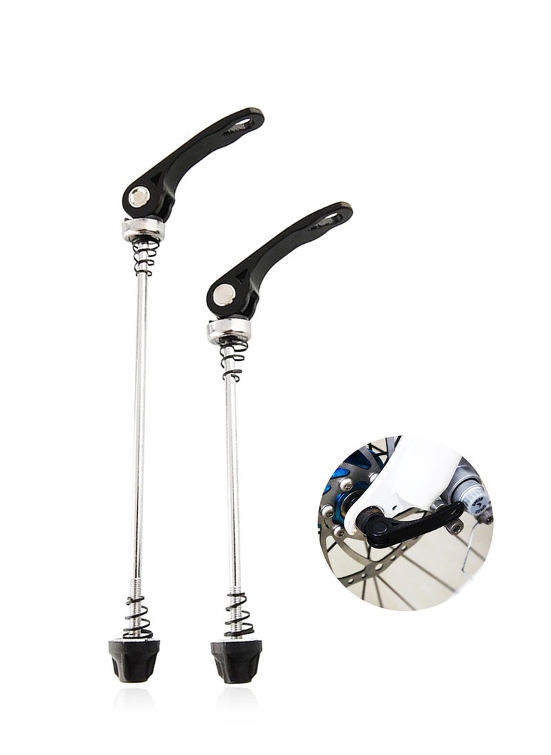 يا كومز إصدار سريع سكوير العجلة الأمامية / الخلفية ، Yakumuz Mountain Bike Road Bike Wheel Axle سكوير الإصدار السريع ، مركز عجلة الدراجة الأمامية والخلفية سكوير (زوج واحد)  - Image 1