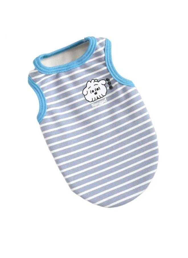 Generic - Hong pet color stripe warm vest large - Image 1