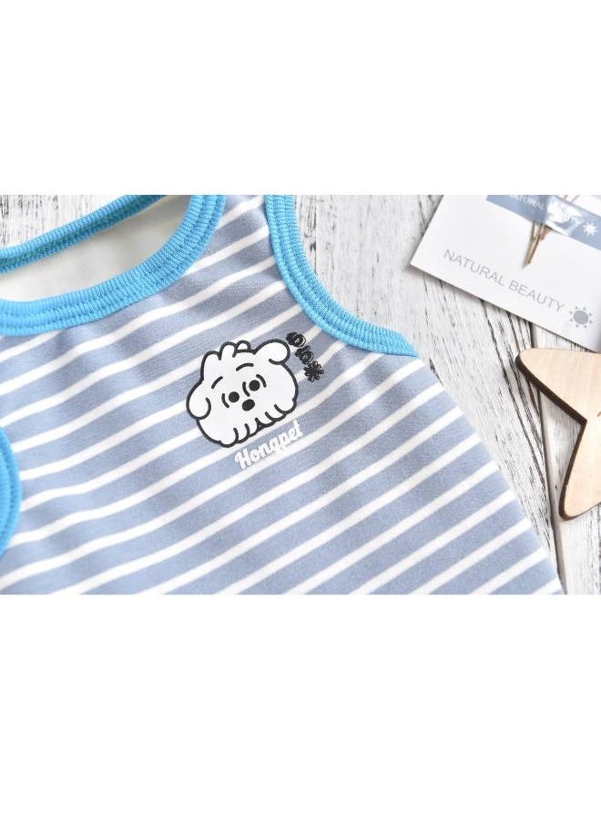 Generic - Hong pet color stripe warm vest large - Image 1