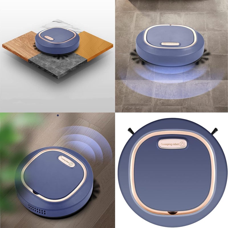klarako Robot Vacuum Cleaner, Vacuum & Mop with 2000pa Strong Suction, Sweeping Robot Intelligent Household Cleaning Machine Fully Automatic Mopping Machine Room Vacuum Cleaner - Image 1