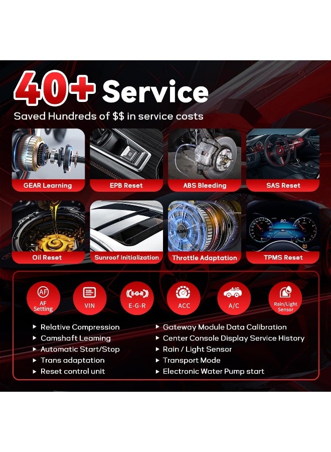 Autel أوتيل ماكسي سيستم MS906 ماكس - جهاز تشخيص يعمل بنظام أندرويد بحجم 10.1 بوصة - Image 5