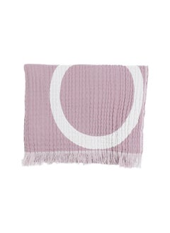 CALVIN KLEIN Logo 2-Tones Cotton Gauge Scarf  - Image 2