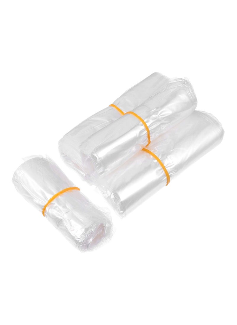 Captaintech 400Pcs Heat Shrink Wrap Bags Heat Sealing Shrink Film Wrap for Packing Moving Soaps Candles Jars Small Gifts  - Image 1