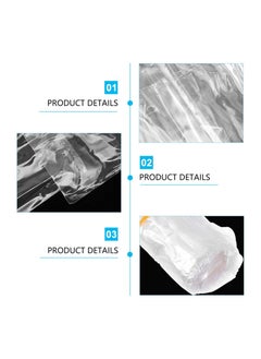 Captaintech 400Pcs Heat Shrink Wrap Bags Heat Sealing Shrink Film Wrap for Packing Moving Soaps Candles Jars Small Gifts  - Image 2