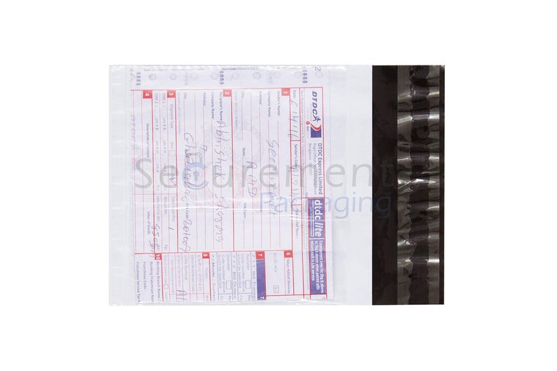 Securement POD Courier Bags - 6 x 6 inch (100 pcs) - Image 2