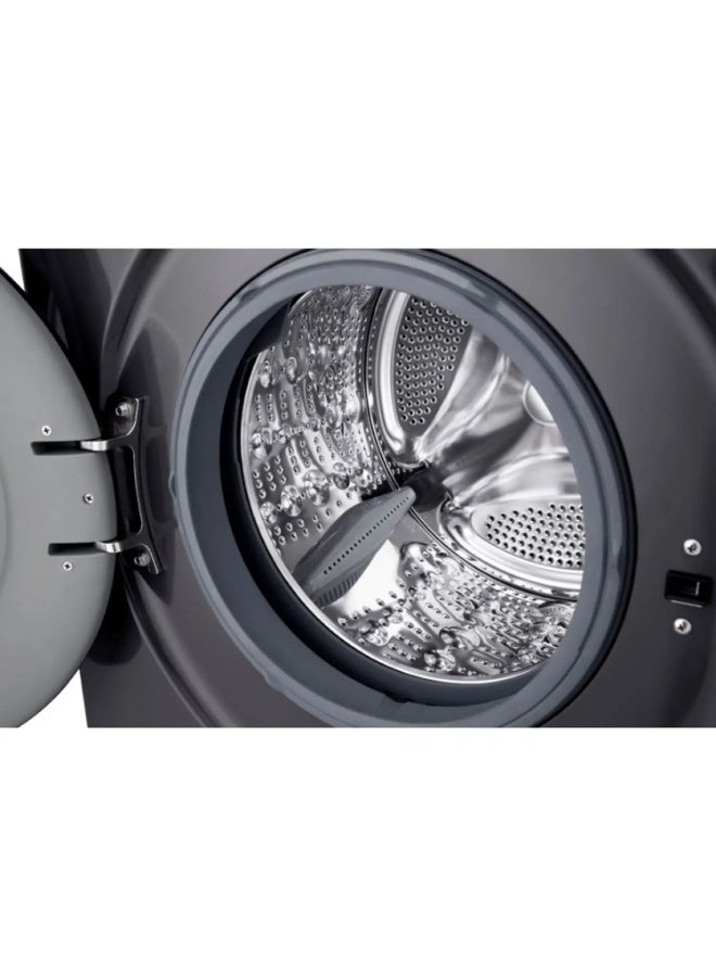 LG Front Load Washer 9 kg F4Y2VYPYJ Black - Image 2