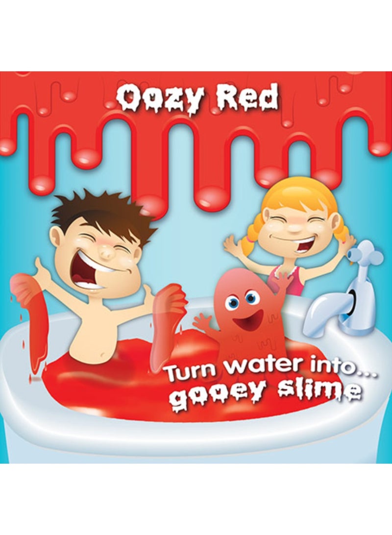 زيمبلي كيدز Slime Baff Ozzy Red Bath Slime Powder, 150g Sensory Bath Time Fun for Kids - Image 2