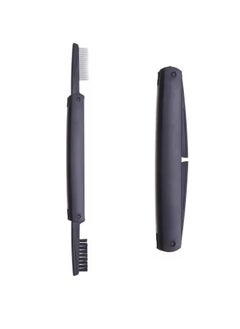 Goolsky Black Stainless Steel Eyebrow Brush Eyelash Comb Beauty Tools Eyelash Extensions Supplies  - Image 1