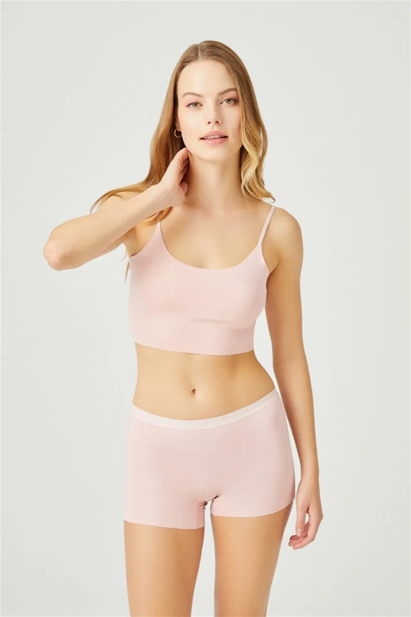 كوتن هيل Basic Laser Cut Seamless Women's Boxer Panties 5 Pack