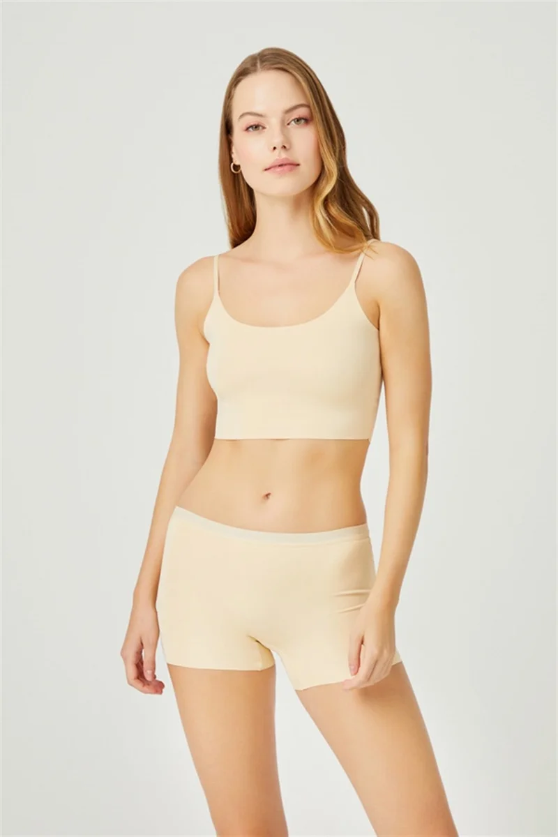 كوتن هيل Basic Laser Cut Seamless Women's Boxer Panties 5 Pack