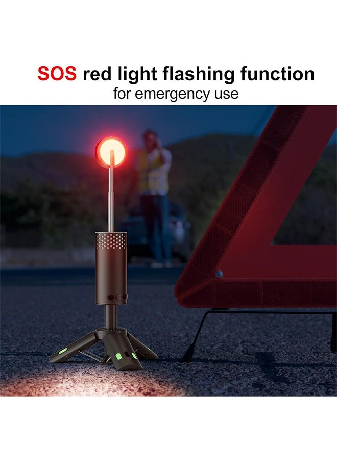 Generic - Telescopic Camping Light Rechargeable Fishing Lantern Dimming Night Atmosphere Light Emergency Light for Power Failure 10000mAh - Image 1