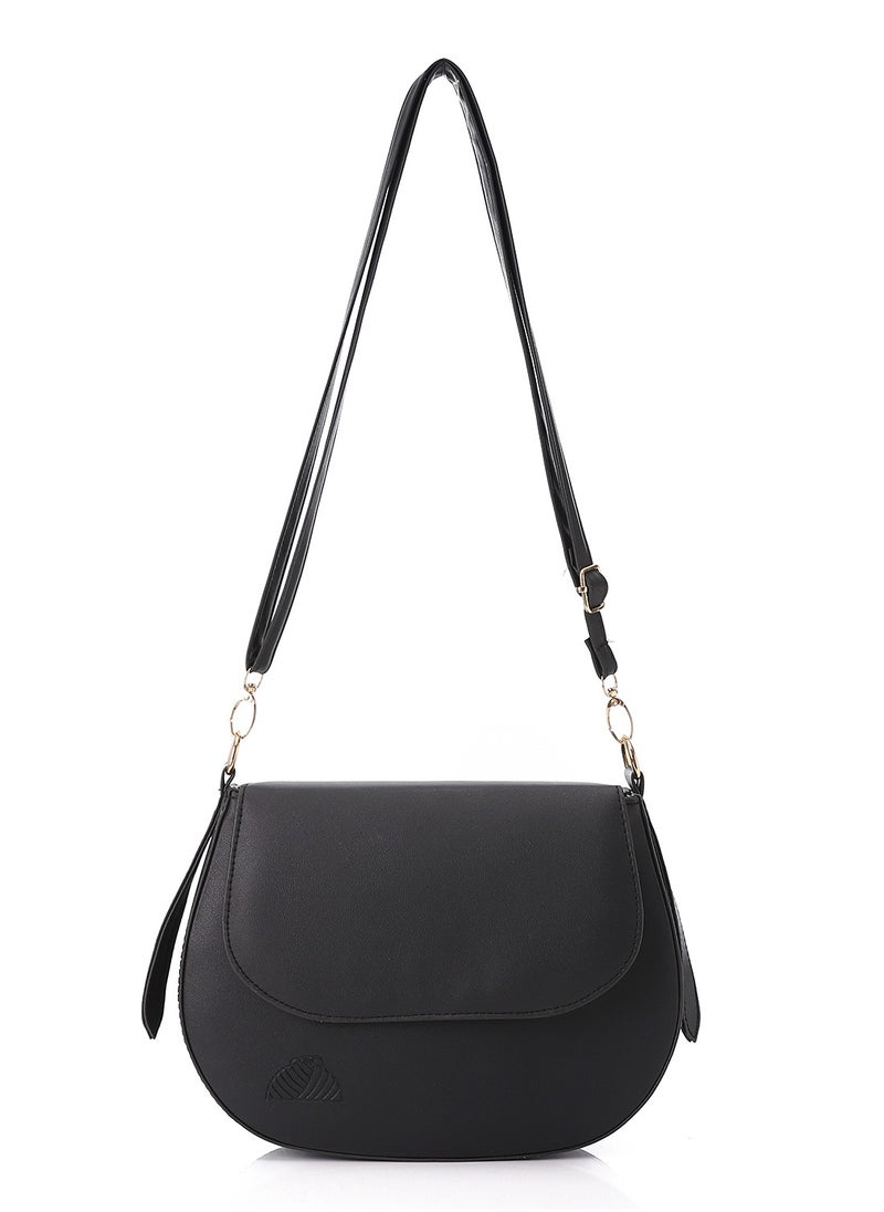 RITZY - Puente Shoulder Bag - Black - Image 1