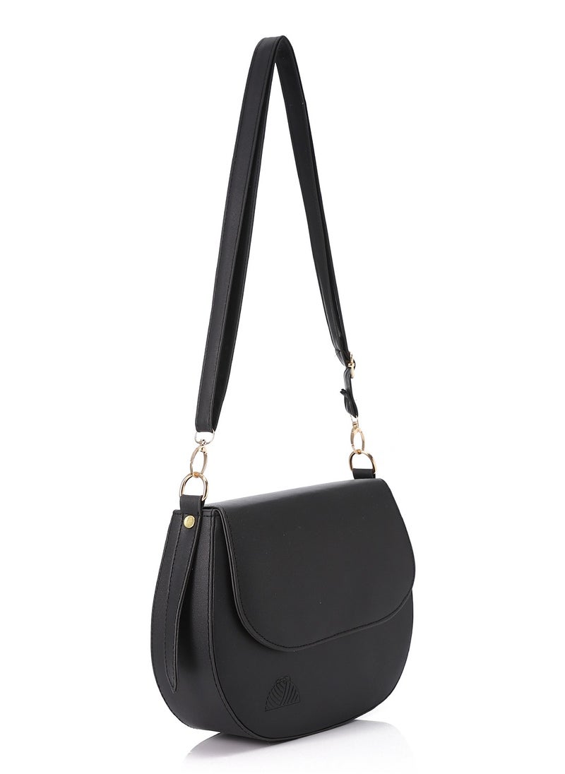 RITZY - Puente Shoulder Bag - Black - Image 1