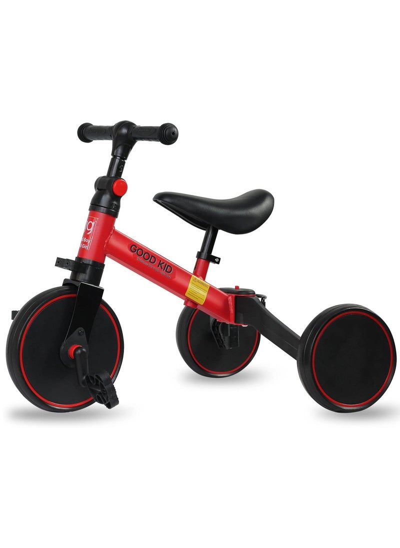 Good Boy/Girl 2-in-1 Transformable Kids Tricycle & Balance Bike – Adjustable Handle, Detachable Pedals, for 1.5-5 Years Old - pzsku/Z0EF6A764F2D97F93DF4CZ/45/_/1740150040/f9d02bdb-9a43-4a21-af8c-96754580655c