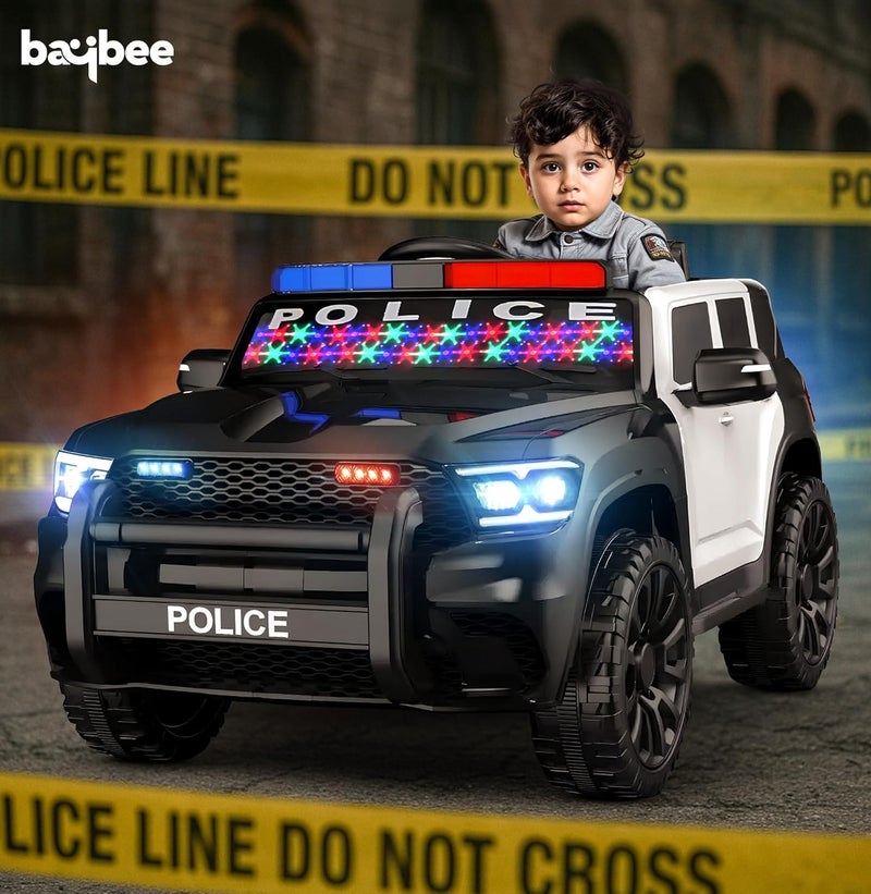 Baybee Kids Battery Operated Car for Baby, Ride on Car Toy Kids Car with Light & Music | Toddler Rechargeable Battery Jeep | Electric Jeep for Kid to 3 to 8 Years Boy Girl - Image 2