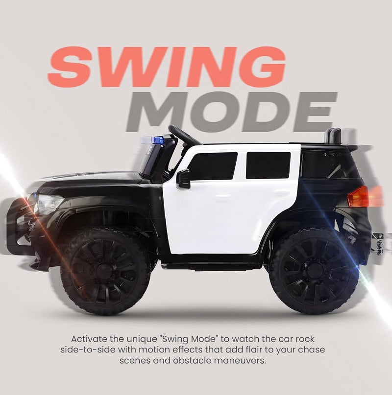 Baybee Kids Battery Operated Car for Baby, Ride on Car Toy Kids Car with Light & Music | Toddler Rechargeable Battery Jeep | Electric Jeep for Kid to 3 to 8 Years Boy Girl - Image 3