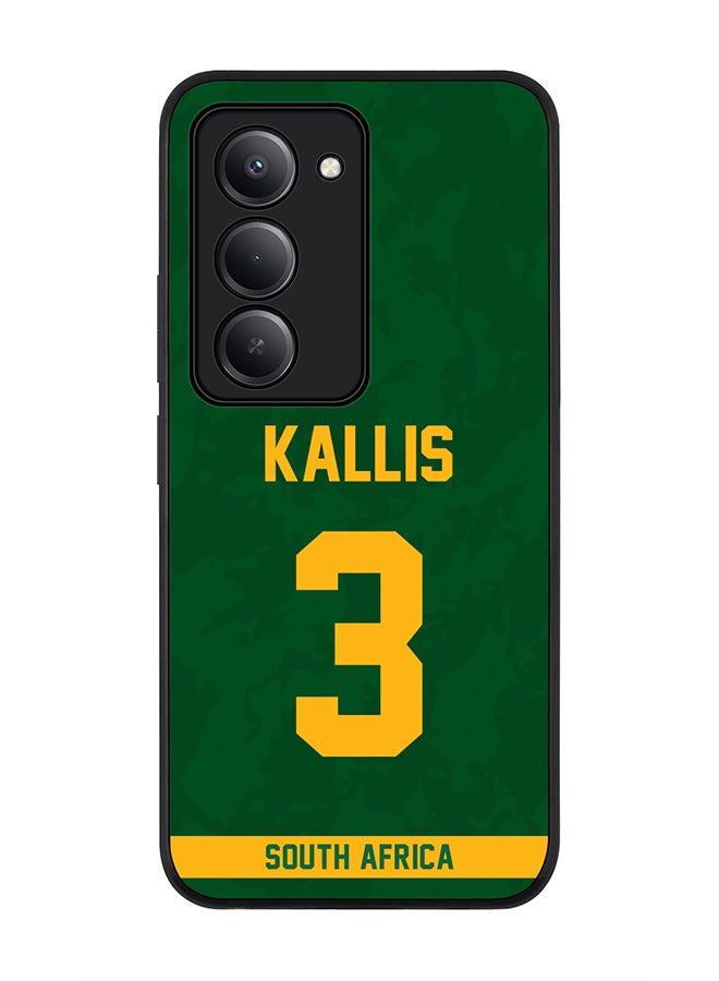 Stylizedd For Xiaomi Redmi 15 5G Case,Slim fit Camera Protection, Shockproof Thin Phone cover  - South Africa Jacques Kallis, Jersey No 3 - Image 1