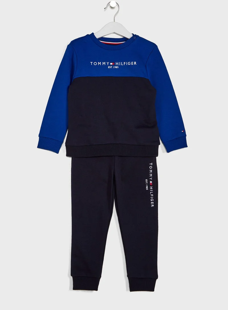 TOMMY HILFIGER Kids Colour Block Tracksuit