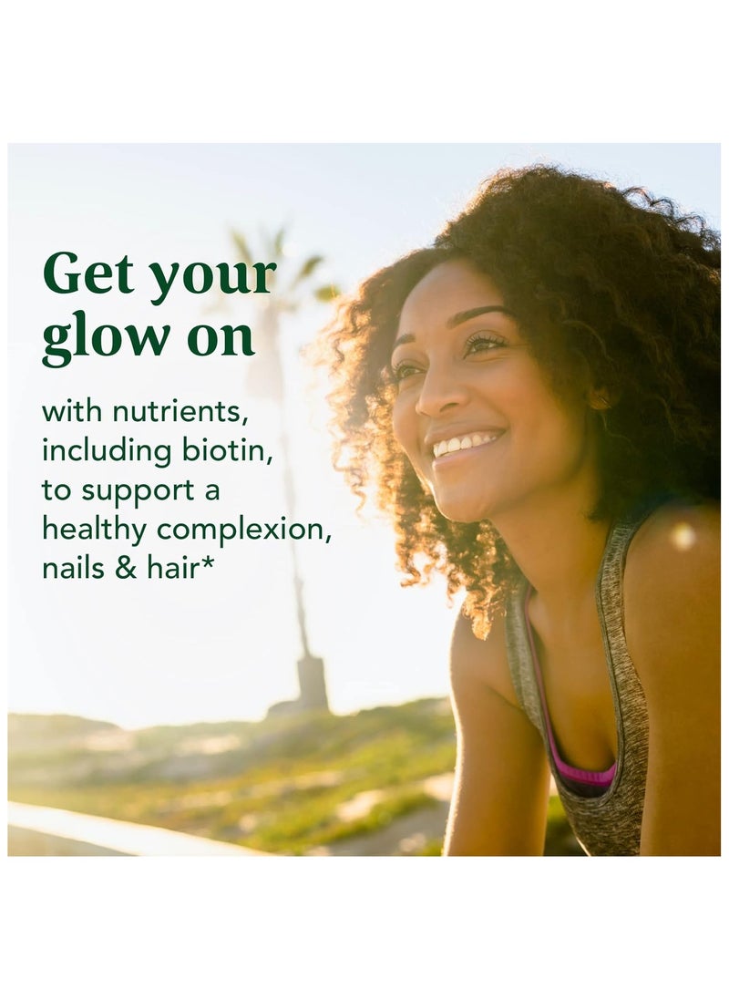 MegaFood Skin, Nails & Hair 2 - SUPPORTS A HEALTHY COMPLEXION, NAILS AND HAIR WITH VITAMINS A & C, ZINC AND BIOTIN, DIETARY SUPPLEMENT / 90 TABLETS / 45 SRVINGS.  - Image 4